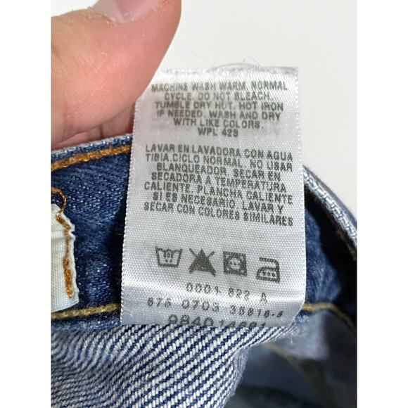 VTG Levi Strauss Signature Relaxed Fit Jeans Misses 10 Short Normcore Capsule - Picture 7 of 7